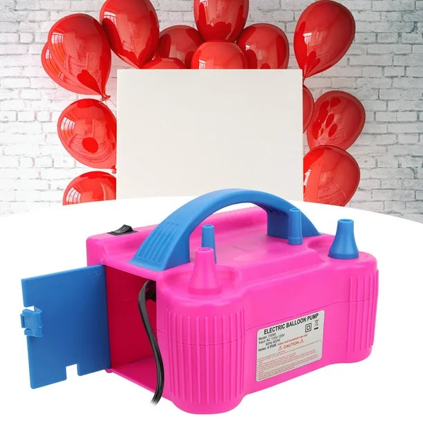 Inflador Eléctrico para Globos — Rellena Globos en Segundos para Fiestas y Eventos
