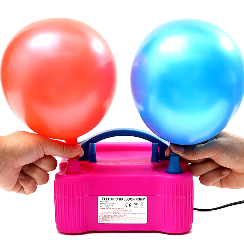 Inflador Eléctrico para Globos — Rellena Globos en Segundos para Fiestas y Eventos