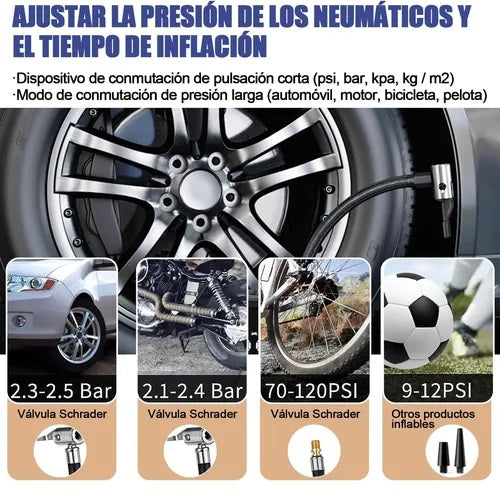 Infinflador De Llantas Inalambrico