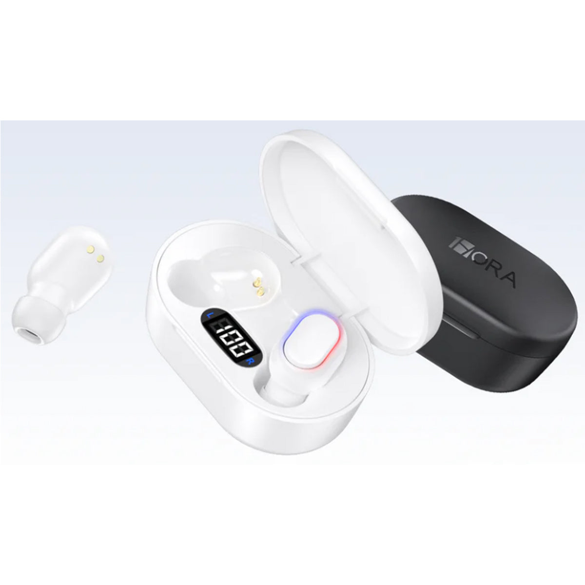 AUDIFONOS INALAMBRICOS TWS 1 HORA NEGRO