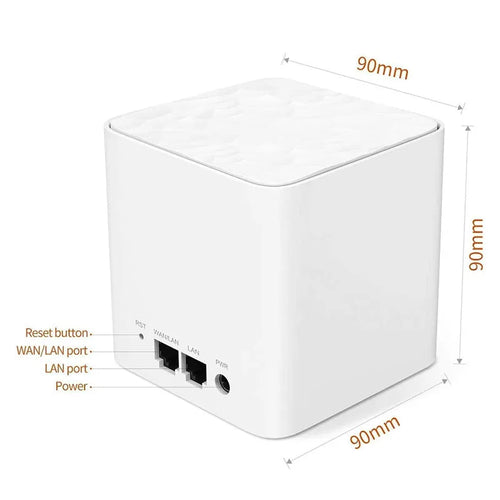 Sistema WiFi Tenda Nova Mesh (MW3) - Hasta 2000 pies cuadrados Cobertura para toda la casa Reemplaza el extensor de enrutador Wi-Fi Único paso fácil a través de la aplicación