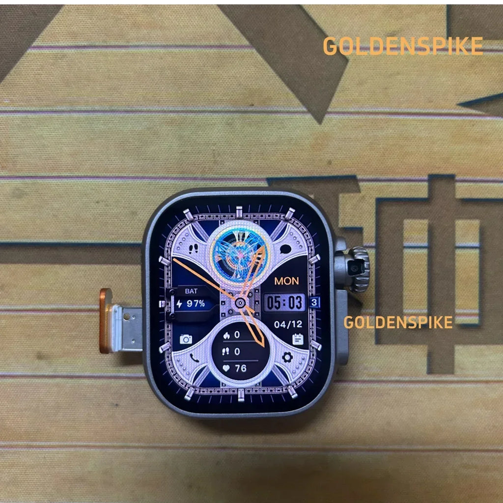 Ai3 Smartwatch: 2,2" 448*528 AMOLED, 4G SIM, 256GB, monitoreo de salud y cámara giratoria