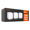 Enrutador WiFi Tenda Mesh AC1200 2,4 y 5Ghz MW5G 1200mbps Nova Mesh Router hasta 6000 pies cuadrados Tenda versión Global enrutador de malla Gigabit