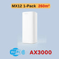 Tenda-enrutador inalámbrico AX3000, sistema de malla WiFi6, MX12, WiFi 6, hasta 7000 pies cuadrados Extensor de rango Wifi Mesh 6
