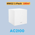 Router WiFi Tenda Mesh 2100Mbps MW12 Gigabit de Doble Banda, Roteador Inalámbrico AC2100 2.4 y 5GHz, Extensor de Rango Mesh, Cubre 500m²